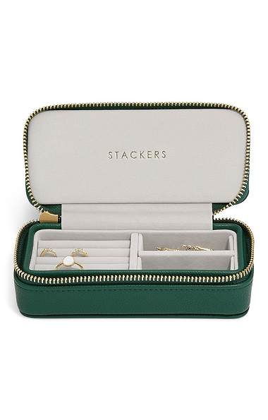 Stackers Medium Zip Round Jewellery Box