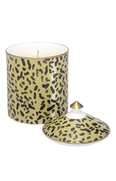 Halcyon Days Leopard Themed Candle