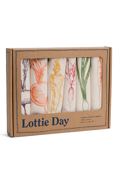Set of 6 Vegetable Napkins