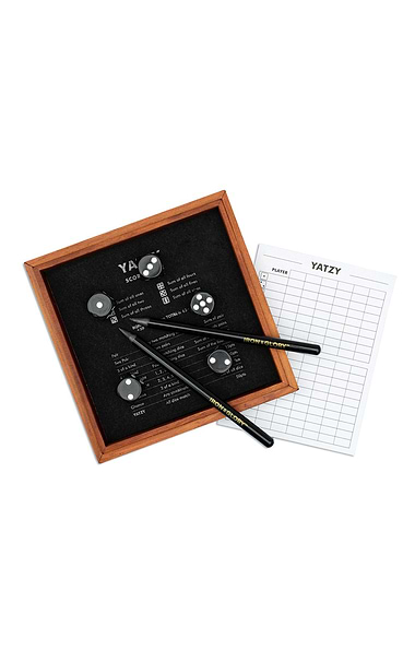 Wooden Yatzy Game