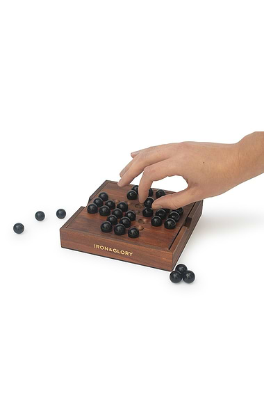 Wooden Solitaire Set