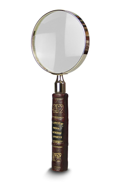 Book-Inspired Magnifying Glass