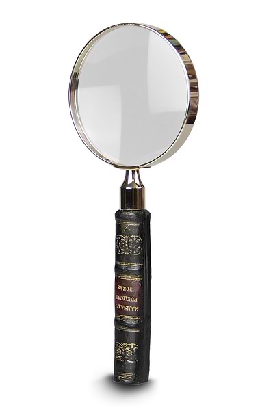 Book-Inspired Magnifying Glass