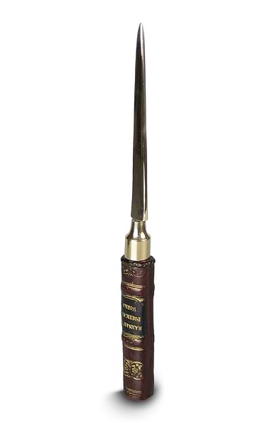 Vintage Book-Style Letter Opener