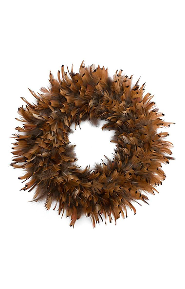 45cm Feather Wreath