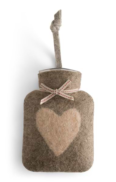 Mini Felted Hot Water Bottle