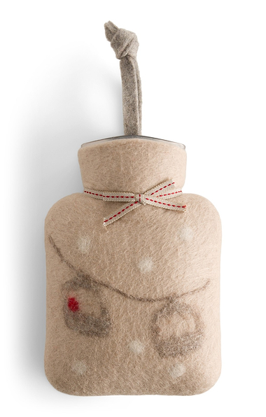 Mini Felted Hot Water Bottle