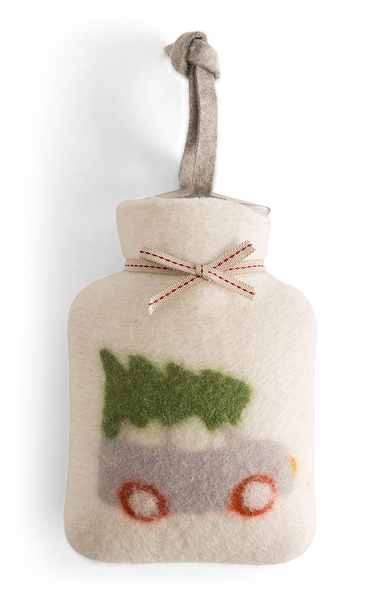 Mini Felted Hot Water Bottle