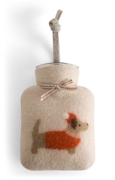 Mini Felted Hot Water Bottle