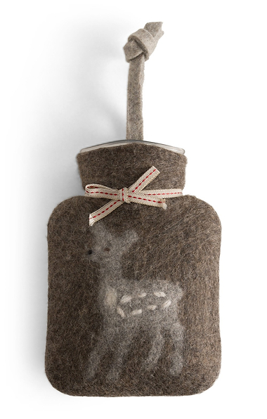 Mini Felted Hot Water Bottle