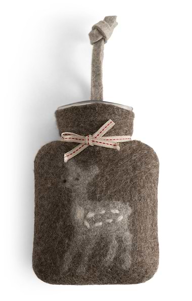 Mini Felted Hot Water Bottle