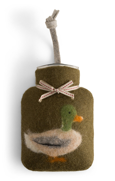 Mini Felted Hot Water Bottle