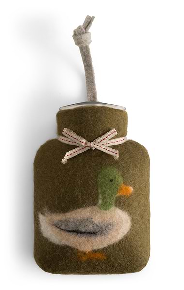 Mini Felted Hot Water Bottle