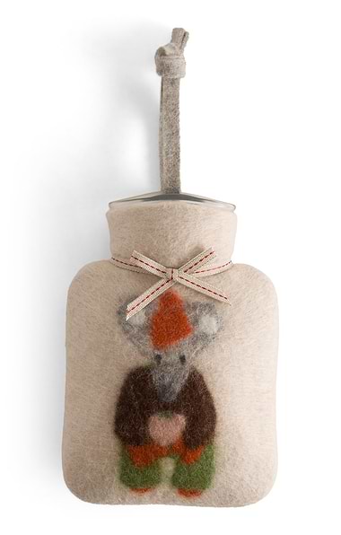 Mini Felted Hot Water Bottle
