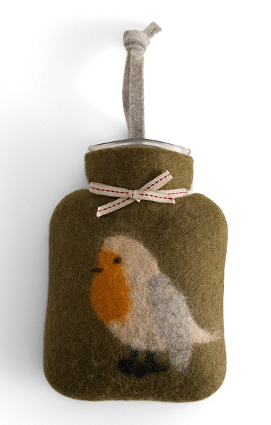 Mini Felted Hot Water Bottle