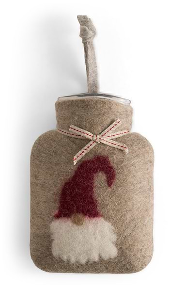 Mini Felted Hot Water Bottle
