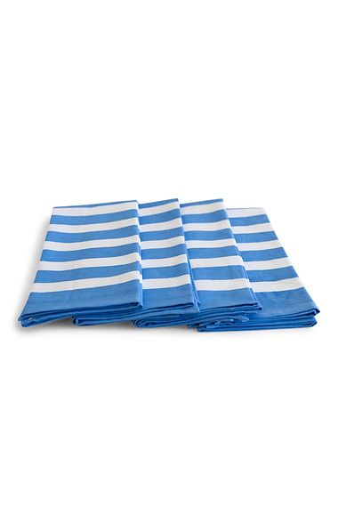 Set of Four Striped Napkins