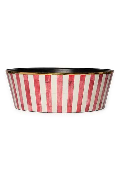 Tooka Bone Inlay Large Round Planter
