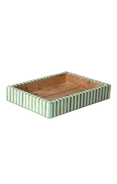 Tooka Bone Inlay Rectangular Tray