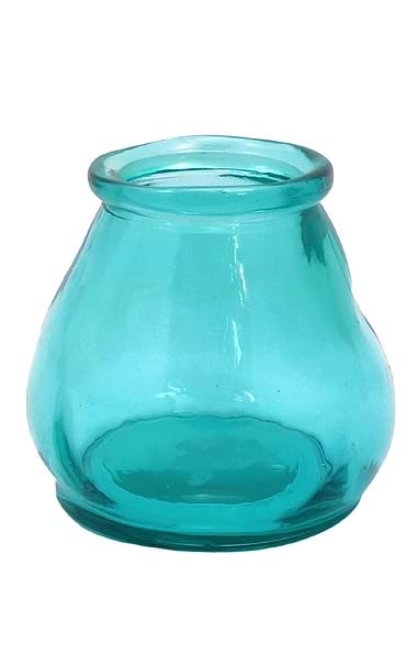 10cm Recycled Glass Tealight Holder