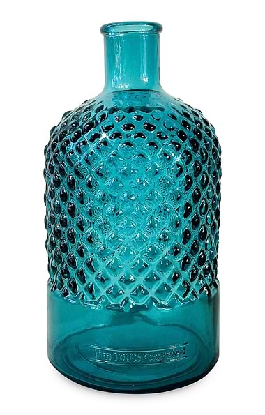 22cm Recycled Diamond Patterned Bottle