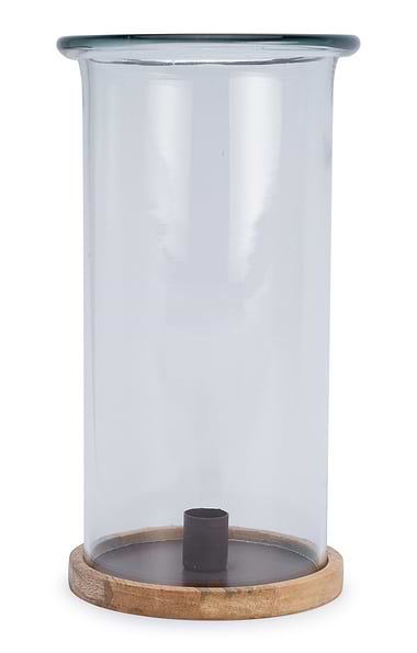 Glass Hurricane Lantern
