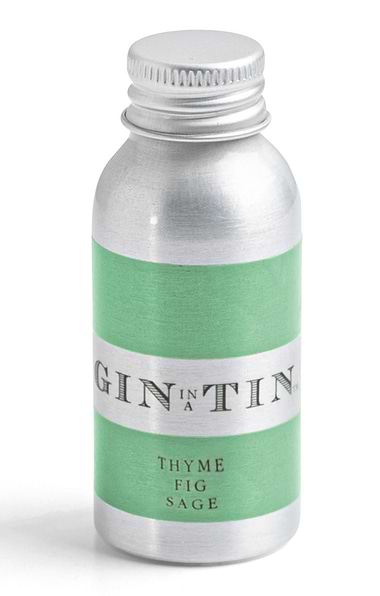 35ml Gin in a Tin Miniature Bottle