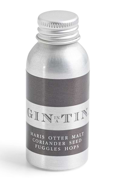 35ml Gin in a Tin Miniature Bottle
