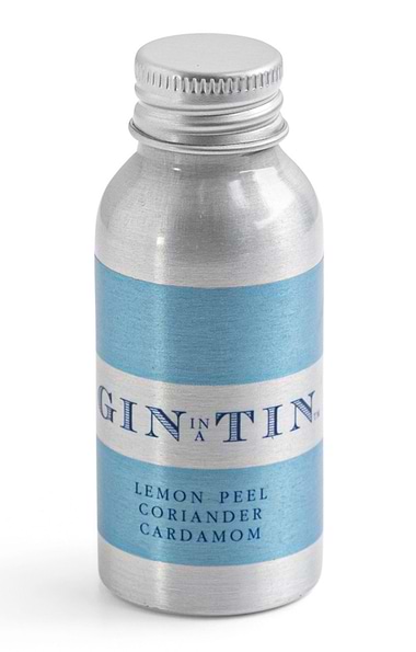35ml Gin in a Tin Miniature Bottle