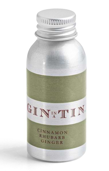 35ml Gin in a Tin Miniature Bottle
