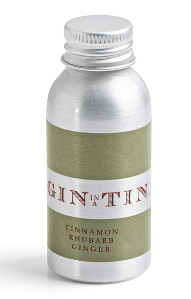 35ml Gin in a Tin Miniature Bottle
