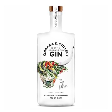 Kinrara Gin Artist Edition Highland Cow 70cl