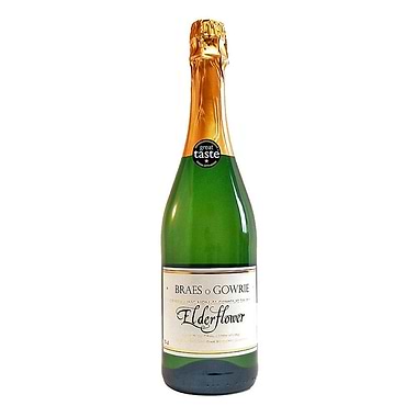 Braes O' Gowrie Sparkling Elderflower - Non Alcoholic 75cl
