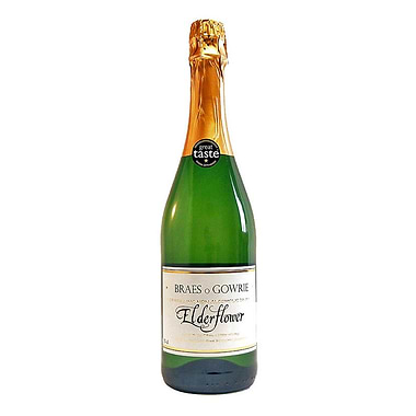 Braes O' Gowrie Sparkling Elderflower - Non Alcoholic 75cl