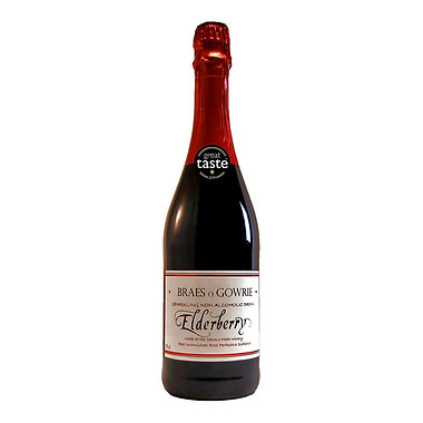 Braes O' Gowrie Sparkling Elderberry - Non Alcoholic 75cl
