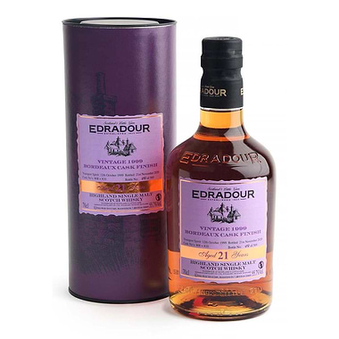 Edradour 21 Year Old Bordeaux 70cl
