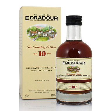 Edradour 10 Year Old Single Malt Whisky