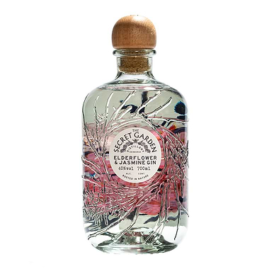 The Secret Garden Distillery Elderflower & Jasmine Gin 70cl