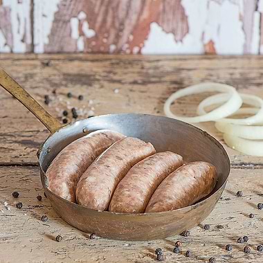 Pork & Caramelised Onion Sausages