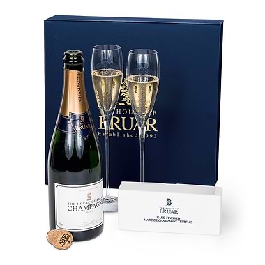 Champagne & Truffles Gift Box