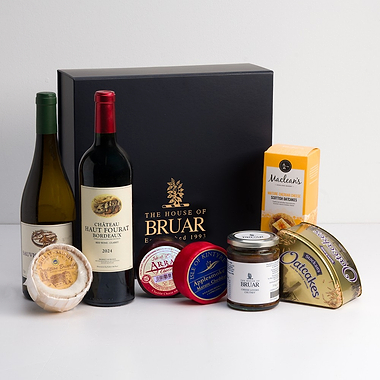 House of Bruar Cheese & Wine Gift Box