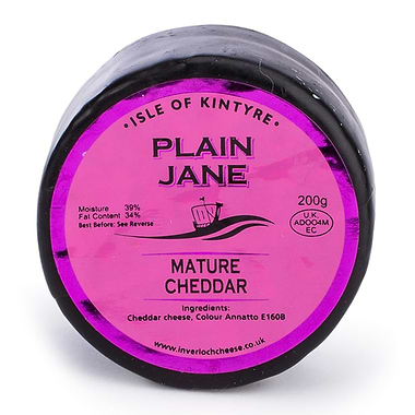 Isle of Kintyre Plain Jane Mature Cheddar 200g