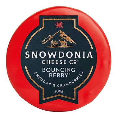 Snowdonia Bouncing Berries Cheddar 200g