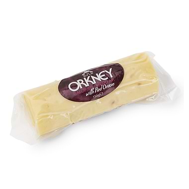 Orkney Smoked Cheddar with Caramelised Onion 150g