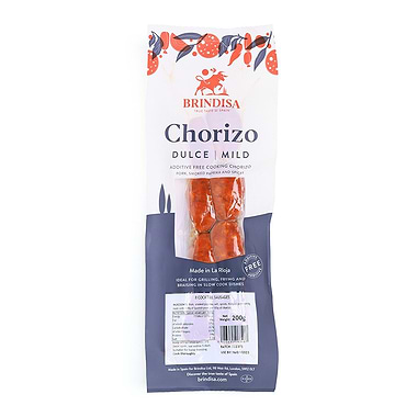 Brindisa Mild Chorizo 8pk