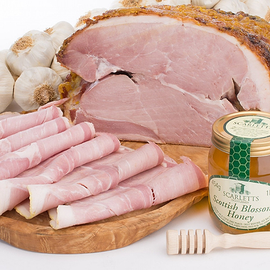The House of Bruar Honey & Mustard Glazed Half Ham Joint