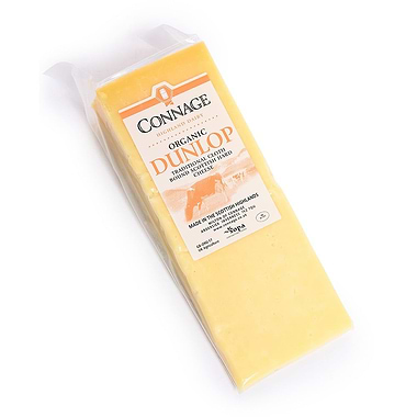 Connage Dairy Organic Dunlop Cheese 250g