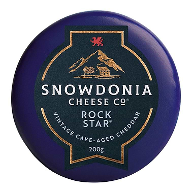 Snowdonia Rock Star Cheddar 200g