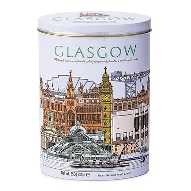 Gardiners Glasgow City Fudge Tin 250g