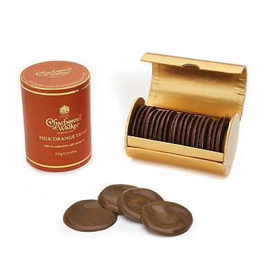 Milk Chocolate Orange Thins
